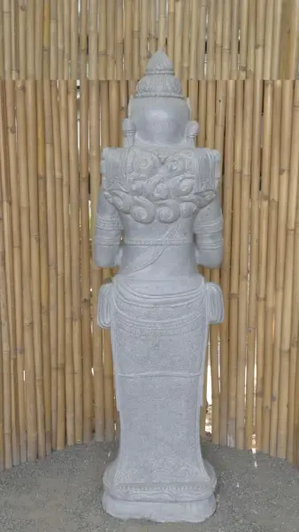 Product image 5 of the product “Standing Sri Dewi. Made from riverstone. Height 180cm ”